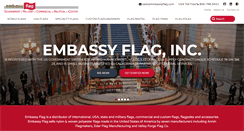 Desktop Screenshot of embassyflag.com